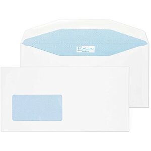 Blake Postfast DL+ 114 x 229 mm 90 gsm Gummed Mailing Wallet Window Envelopes (PF704DG) White Pack of 500 Blake Postfast DL+ 114 x 229 mm 90 gsm Gummed Mailing Wallet Window Envelopes (PF704DG) White Pack of 500