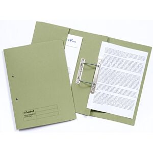 Exacompta Ref 211/6002Z Guildhall Pocket Spiral File, 420gsm Heavyweight Manilla, Holds A4 & Foolscap Documents, Left Hand Pocket, Blue Angel Certified Green, Pack of 25 Exacompta Ref 211/6002Z Guildhall Pocket Spiral File, 420gsm Heavyweight Manilla, Holds A4 & Foolscap Documents, Left Hand Pocket, Blue Angel Certified Green, Pack of 25