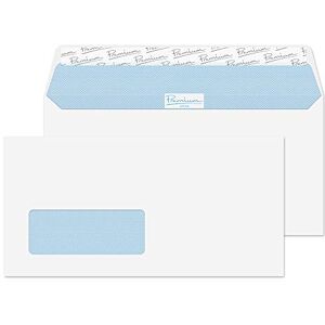 Blake Office DL+ 114 x 229 mm 120 gsm Peel & Seal Wallet Standard Window Envelopes (33216) Ultra White Wove Pack of 500 Blake Office DL+ 114 x 229 mm 120 gsm Peel & Seal Wallet Standard Window Envelopes (33216) Ultra White Wove Pack of 500