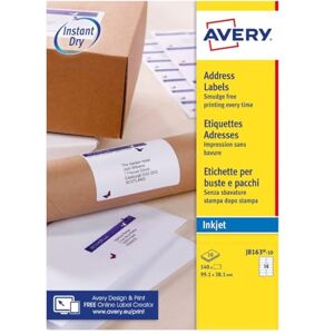Avery - J8163-10 - Self-Adhesive - Address Labels - Labels Avery - J8163-10 - Self-Adhesive - Address Labels - Labels