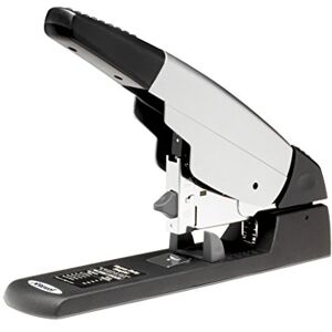 Rexel Apollo Heavy Duty Stapler, 200 Sheet Capacity, Uses No.23/8 staples, Metal Body, Silver/Black, 2100921 Rexel Apollo Heavy Duty Stapler, 200 Sheet Capacity, Uses No.23/8 staples, Metal Body, Silver/Black, 2100921