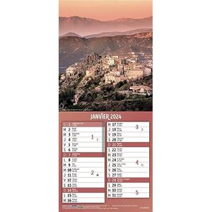 Exacompta 33143E – Monthly Calendar with Detachable Monthly Sheets 15.5 x 28.5 cm – On a Ginkgo Printed Plate 19 x 41 cm – 2024 – Assorted Colours Exacompta 33143E – Monthly Calendar with Detachable Monthly Sheets 15.5 x 28.5 cm – On a Ginkgo Printed Plate 19 x 41 cm – 2024 – Assorted Colours