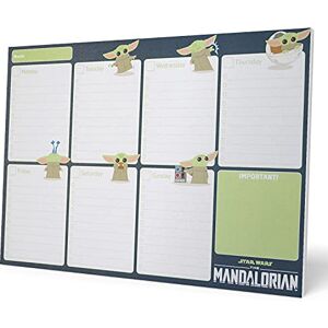 Grupo Erik Weekly Planner A4 Star Wars The Mandalorian Daily Planner Family, Desk Calendar, 54 Tear Off Pages Notepad Baby Yoda Gifts Grogu, Star Wars Gifts Grupo Erik Weekly Planner A4 Star Wars The Mandalorian Daily Planner Family, Desk Calendar, 54 Tear Off Pages Notepad Baby Yoda Gifts Grogu, Star Wars Gifts