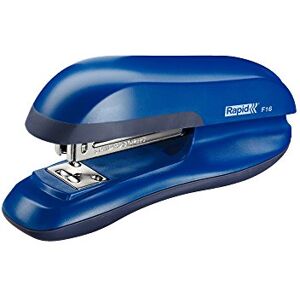 Rapid F16 Half Strip Stapler, 30 Sheet Capacity, Includes Staples, Stapling, Tacking and Pinning, Aqua Blue, 23810802 Rapid F16 Half Strip Stapler, 30 Sheet Capacity, Includes Staples, Stapling, Tacking and Pinning, Aqua Blue, 23810802
