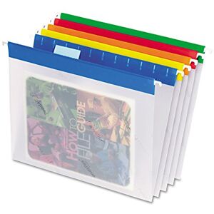 Pendaflex 55708 Poly Hanging File Folders, 1/5 Tab, Letter, Assorted Colors (Box of 25) Pendaflex 55708 Poly Hanging File Folders, 1/5 Tab, Letter, Assorted Colors (Box of 25)