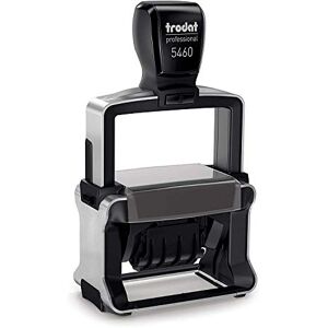 Trodat 'Paid Text Stamp by 5460/L2 Professional Stainless Steel Trodat 'Paid Text Stamp by 5460/L2 Professional Stainless Steel