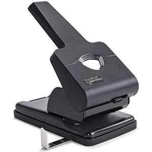Rapesco 1631 Germ-Savvy Antibacterial HD865-P Heavy Duty 2-Hole Punch, Black Rapesco 1631 Germ-Savvy Antibacterial HD865-P Heavy Duty 2-Hole Punch, Black