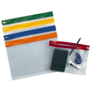 Snopake 12814 Assorted A4 Plus Zippa Bag (Pack of 25) Snopake 12814 Assorted A4 Plus Zippa Bag (Pack of 25)