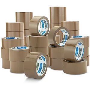 Rapesco 1743 Business Pack: 48 Strong Packing Tape Rolls, 50mm x 60m, Brown Rapesco 1743 Business Pack: 48 Strong Packing Tape Rolls, 50mm x 60m, Brown