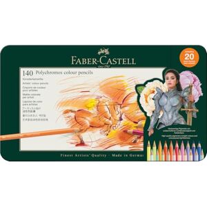 Faber Art & Graphic Polychromos Colour Pencils Tin of 140 Coloured Pencils, for Art, Craft, Drawing, Sketching, Home, School, University, Colouring Faber Art & Graphic Polychromos Colour Pencils Tin of 140 Coloured Pencils, for Art, Craft, Drawing, Sketching, Home, School, University, Colouring