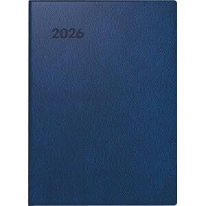 BRUNNEN Pocket Calendar Model 731 2026 A6, Plastic, Dark Blue BRUNNEN Pocket Calendar Model 731 2026 A6, Plastic, Dark Blue