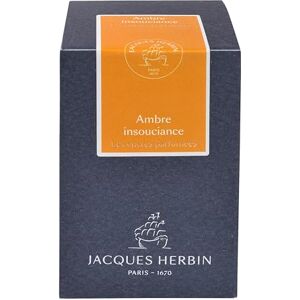 Jacques Herbin 14741JT 50 ml scented perfume ink bottle for fountain and roller pens Ambre Insouciance colour Made in France Calligraphy Writing Jacques Herbin 14741JT 50 ml scented perfume ink bottle for fountain and roller pens Ambre Insouciance colour Made in France Calligraphy Writing