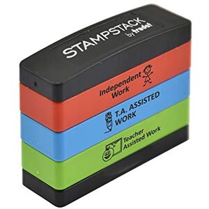 Trodat 3-in-1 Teacher Stamp – Mark Children´s Work as Assisted, T.A. Assisted or Independent – Version 2, 44x13mm Trodat 3-in-1 Teacher Stamp – Mark Children´s Work as Assisted, T.A. Assisted or Independent – Version 2, 44x13mm
