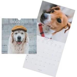 DRAEGER PARIS Dog Wall Calendar 2023 to Hang 29 x 29 cm 16 Months Sept 22 to Dec 23 7 Languages Office Calendar Kitchen Home Monthly Vegetable Inks FSC® Certified Paper DRAEGER PARIS Dog Wall Calendar 2023 to Hang 29 x 29 cm 16 Months Sept 22 to Dec 23 7 Languages Office Calendar Kitchen Home Monthly Vegetable Inks FSC® Certified Paper