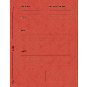 Exacompta Ref 220105E Nature Future Pre-Printed Square Cut Folders 250 x 320mm in Size, Suitable for A4 Documents, 265gsm Glossy Card Red (Pack of 25) French Text Exacompta Ref 220105E Nature Future Pre-Printed Square Cut Folders 250 x 320mm in Size, Suitable for A4 Documents, 265gsm Glossy Card Red (Pack of 25) French Text
