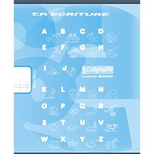 Calligraphe 108501C A Set of 20 Blue Exercise Books (a Clairefontaine Brand) 17x22cm 32 Pages Double Line 3mm Vertical Spacing and Plain White 90g Card Cover Calligraphe 108501C A Set of 20 Blue Exercise Books (a Clairefontaine Brand) 17x22cm 32 Pages Double Line 3mm Vertical Spacing and Plain White 90g Card Cover