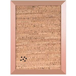 Bi-Office Kamashi Warning Panel, Decorative Cork Chalkboard, Copper Color MDF Frame, 90x60cm Bi-Office Kamashi Warning Panel, Decorative Cork Chalkboard, Copper Color MDF Frame, 90x60cm