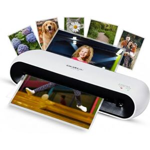 deskit Laminator Compact A4 Thermal Laminator Machine Quick Warm Up with Jam Release Button, Machine for Home and Office Portable and Heat Free (A4 Compact) deskit Laminator Compact A4 Thermal Laminator Machine Quick Warm Up with Jam Release Button, Machine for Home and Office Portable and Heat Free (A4 Compact)