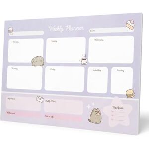 Grupo Erik Weekly Planner A3 Pusheen Cat Stationery Daily Planner Family, Desk Calendar, 54 Tear Off Pages A3 Notepad Pusheen Gifts, Pusheen Merchandise Grupo Erik Weekly Planner A3 Pusheen Cat Stationery Daily Planner Family, Desk Calendar, 54 Tear Off Pages A3 Notepad Pusheen Gifts, Pusheen Merchandise