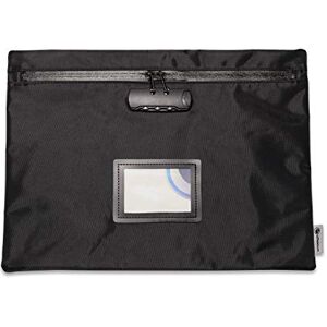 effektivo Document Bag Bank Bag Pendulum Bag with Combination Code Lock and Zip up to A4 effektivo Document Bag Bank Bag Pendulum Bag with Combination Code Lock and Zip up to A4