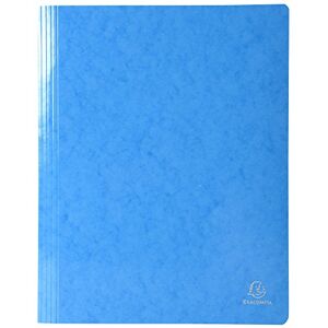 Exacompta Ref 380806B Iderama Collection Flat Bar Files 240 x 320mm in Size, Suitable for A4 Documents, 355gsm Glossy-Coated Pressboard Light Blue (Pack of 25) Exacompta Ref 380806B Iderama Collection Flat Bar Files 240 x 320mm in Size, Suitable for A4 Documents, 355gsm Glossy-Coated Pressboard Light Blue (Pack of 25)