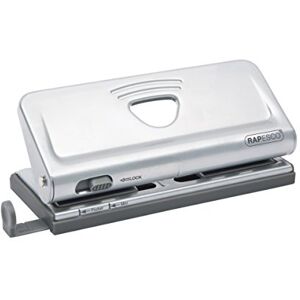 Rapesco 1344 Adjustable 6-Hole Organiser/Diary Punch, 10 Sheet Capacity, Silver Rapesco 1344 Adjustable 6-Hole Organiser/Diary Punch, 10 Sheet Capacity, Silver