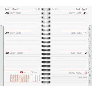 rido/idé Weekly replacement calendar model pocket planner int. (2025), 2 pages = 1 week, A6, 144 pages, white rido/idé Weekly replacement calendar model pocket planner int. (2025), 2 pages = 1 week, A6, 144 pages, white