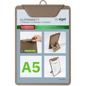 Sigel KB121 Menu clipboard 1 piece A5 Beige Sigel KB121 Menu clipboard 1 piece A5 Beige