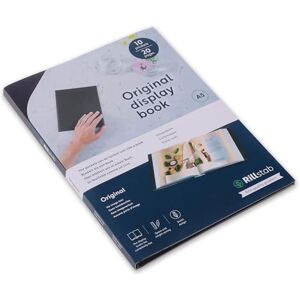 Rillstab Original Display Book (10 Transparent/Clear Pockets) A5 Front Page Ring Binder Portfolio & Project Presentation Folder for Meetings & Conferences Poly Clear Pocket Folder Black 99514 Rillstab Original Display Book (10 Transparent/Clear Pockets) A5 Front Page Ring Binder Portfolio & Project Presentation Folder for Meetings & Conferences Poly Clear Pocket Folder Black 99514