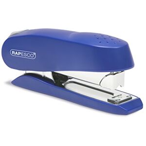 Rapesco 0237 Luna Front Loading Stapler, 50 Sheet Capacity, Blue Rapesco 0237 Luna Front Loading Stapler, 50 Sheet Capacity, Blue