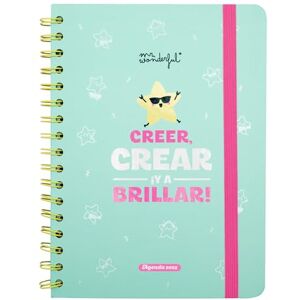 Mr. Wonderful Wonder 2025 Weekly Planner Believe, Create and Shine! Includes 8 Sheets of Stickers and Sticky Notes with Shapes Mr. Wonderful Wonder 2025 Weekly Planner Believe, Create and Shine! Includes 8 Sheets of Stickers and Sticky Notes with Shapes