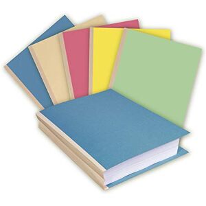 Exacompta Ref 770000E Forever Collection Cloth Spine Folders 240 x 320mm in Size, Suitable for A4 Documents, 3mm Spine, 320gsm Recycled Card Assorted Colours (25 Pack) Exacompta Ref 770000E Forever Collection Cloth Spine Folders 240 x 320mm in Size, Suitable for A4 Documents, 3mm Spine, 320gsm Recycled Card Assorted Colours (25 Pack)