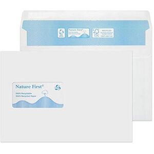 Blake Environmental Biodegradable & Recycled Window Envelopes C5 (162 x 229mm) Pack of 500 Premium 90GSM FSC Certified Self Seal White Envelopes Office Stationery Business Supplies (RN028) Blake Environmental Biodegradable & Recycled Window Envelopes C5 (162 x 229mm) Pack of 500 Premium 90GSM FSC Certified Self Seal White Envelopes Office Stationery Business Supplies (RN028)