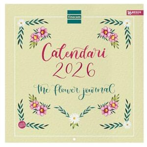 Finocam Wall Calendar 2026 30x30 cm Month View January December 2026 + Sep.- Dec. 2025 (4 months) reduced Calendar 2026 Pictures The Flower Journal Catalan Finocam Wall Calendar 2026 30x30 cm Month View January December 2026 + Sep.- Dec. 2025 (4 months) reduced Calendar 2026 Pictures The Flower Journal Catalan