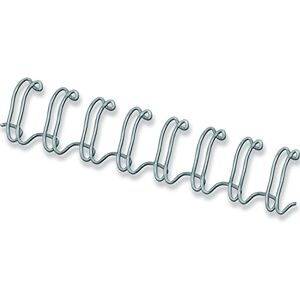 Fellowes Binding Accessory, Pack of 100 6 mm Silver Fellowes Binding Accessory, Pack of 100 6 mm Silver