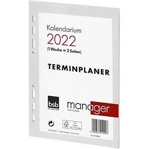 BSB insert calendar 2022 size: approx. A5 1 week = 2 pages 6 holes for Manager organiser organiser BSB insert calendar 2022 size: approx. A5 1 week = 2 pages 6 holes for Manager organiser organiser
