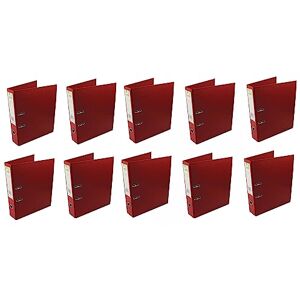 Q-Connect 70mm Lever Arch File Polypropylene Foolscap Red (Pack of 10) KF20027 Q-Connect 70mm Lever Arch File Polypropylene Foolscap Red (Pack of 10) KF20027