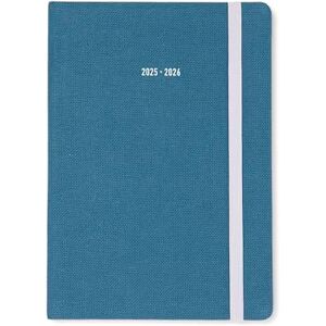 Letts of London Raw A5 academic 2025/2026 week to view diary Teal 26-031729 Letts of London Raw A5 academic 2025/2026 week to view diary Teal 26-031729