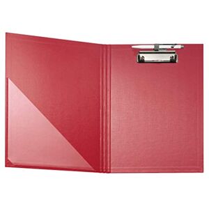 FALKEN Original premium clipboard folder. Made in Germany. With sturdy cardboard core and plastic cover outside and inside for DIN A4 with pocket in front cover with pen holder red. FALKEN Original premium clipboard folder. Made in Germany. With sturdy cardboard core and plastic cover outside and inside for DIN A4 with pocket in front cover with pen holder red.