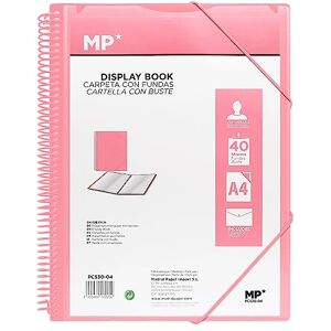 MP , 40- Pocket Folder, Spiral Binder, Sealing Rubbers, Clear Pockets, Display Folder, Includes One Envelope Binder with Button, Academic, Office, Pink Binder. MP , 40- Pocket Folder, Spiral Binder, Sealing Rubbers, Clear Pockets, Display Folder, Includes One Envelope Binder with Button, Academic, Office, Pink Binder.