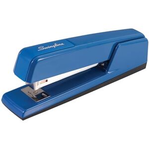 Swingline Stapler, 30 Sheet Capacity, 747 Classic Stapler, Jam Free, Metal, Royal Blue (74724) Swingline Stapler, 30 Sheet Capacity, 747 Classic Stapler, Jam Free, Metal, Royal Blue (74724)