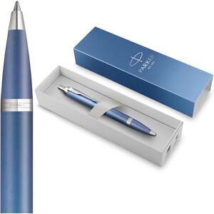 PARKER IM Writing Rituals Ballpoint Pen Peaceful Blue Finish with Gradient & Chrome Trims Medium Point Blue Ink Gift Box PARKER IM Writing Rituals Ballpoint Pen Peaceful Blue Finish with Gradient & Chrome Trims Medium Point Blue Ink Gift Box