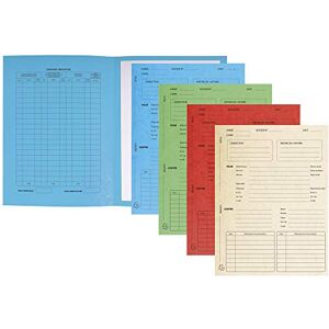 Exacompta Ref 445118E Nature Future Pre-Printed Records of Procedure Folders 250 x 320mm in Size, Suitable for A4 Documents, 265gsm Material Assorted Colours (Pack of 25) / French Text Exacompta Ref 445118E Nature Future Pre-Printed Records of Procedure Folders 250 x 320mm in Size, Suitable for A4 Documents, 265gsm Material Assorted Colours (Pack of 25) / French Text