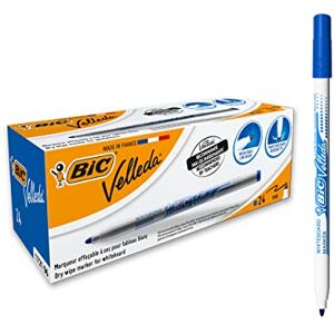 BIC Velleda 1721 Whiteboard Pens Blue, Box of 24 BIC Velleda 1721 Whiteboard Pens Blue, Box of 24