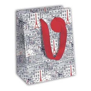 Eurowrap Clairefontaine 33871-3C A Pack of 6 Excellia Gift Bags- Medium Size 21,5x10,2x25,3cm 210g Motif : Douce France Ideal for : Books, Games, Small Gifts Eurowrap Clairefontaine 33871-3C A Pack of 6 Excellia Gift Bags- Medium Size 21,5x10,2x25,3cm 210g Motif : Douce France Ideal for : Books, Games, Small Gifts