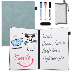 AGM Dry Erase Mini Whiteboard A4, 30 x 21.5 cm Double-Sided Desk White Board with 3 Colored Pens, 1 Eraser, 1 Mesh Bag, Portable Writing Board for Studying, Meetings, Note-Taking, and Doodling AGM Dry Erase Mini Whiteboard A4, 30 x 21.5 cm Double-Sided Desk White Board with 3 Colored Pens, 1 Eraser, 1 Mesh Bag, Portable Writing Board for Studying, Meetings, Note-Taking, and Doodling