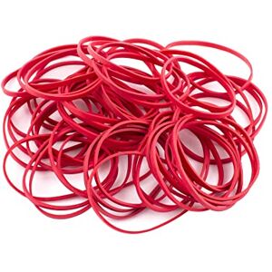 D.RECT Rubber Bands 1 kg Bag 50 mm Diameter Wide 3 mm Rubber Ring Bands for Household, Work, Office Reusable Durable Durable Stable Red D.RECT Rubber Bands 1 kg Bag 50 mm Diameter Wide 3 mm Rubber Ring Bands for Household, Work, Office Reusable Durable Durable Stable Red