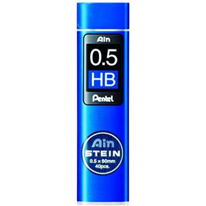Pentel C275-HB Ain Stein Refill Leads, 0.5mm, Grade HB (Pack of 12) Pentel C275-HB Ain Stein Refill Leads, 0.5mm, Grade HB (Pack of 12)