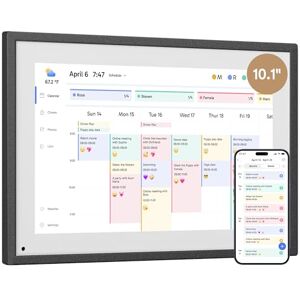 Dragon Calendar, 10.1" Digital Calendar 2026 Family Wall Planner, 1080P Full HD Interactive Touchscreen, Smart Chore Chart and Home Organization, Gift for Busy Families Scheduling Black Dragon Calendar, 10.1" Digital Calendar 2026 Family Wall Planner, 1080P Full HD Interactive Touchscreen, Smart Chore Chart and Home Organization, Gift for Busy Families Scheduling Black