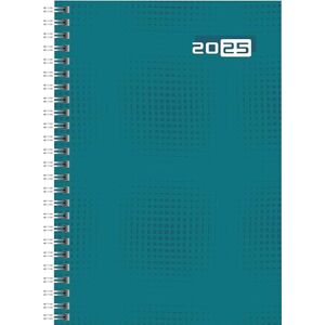 rido/idé Futura 2 Model Book Calendar (2025), 2 Pages = 1 Week, A5, 160 Pages, Graphic Cover, Petrol Blue rido/idé Futura 2 Model Book Calendar (2025), 2 Pages = 1 Week, A5, 160 Pages, Graphic Cover, Petrol Blue